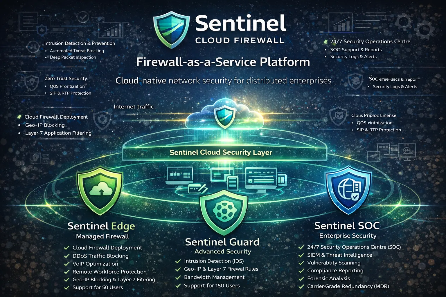 Cloud Firewall as a Service India — Sentinel by Connect Quest